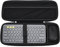 RAIACE Étui de Voyage Rigide pour Clavier Multi-appareils sans Fil Logitech K380 et Souris Logitech M350. (pour la Vente est Le Cas Seulement). - Noir (Doublure Noire)