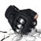 KUMADAI Fahrradhandschuhe, MTB Fingerlose Handschuhe/Motorradhandschuhe/Reithandschuhe/Kletterhandschuhe (Fingerlose, M)