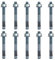 10x Remstaler BOLZENANKER | Stahl verzinkt | M6 M8 M10 M12 M16 M20 | made in GERMANY | Stahlanker | Keilanker | Betondübel | Spreizanker | Hülsenanker (20x165)