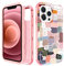 Pegmode for iPhone 12 Pro Max Case - Heavy Duty Protective Designer Christian Quotes Cute Cartoon Hard Shockproof Bumper Phone Cases for 12 Pro Max for Girly Women Men Girls Boys Teens