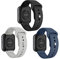 3 Pcs Armband Kompatibel mit Oppo Watch 41mm Uhrenarmband Silikon Sport Weiches Atmungsaktiv Einstellbar Herren Damen Armbänder für Oppo Watch 41 mm Ersatzarmband (6)