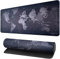 LznYi Extended Big Mouse Pad 600x300mm, Long Computer Keyboard Mouse Mat Mousepad with Non-Slip Base and Stitched Edge for Gaming Office Work (60x30 Map-UK)