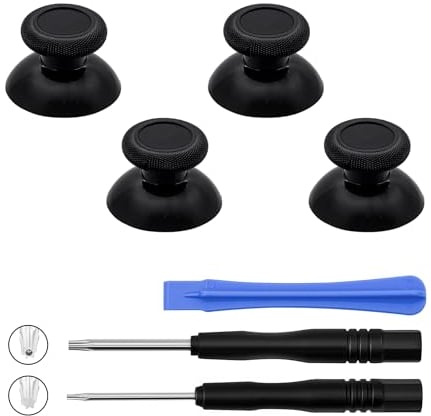Mcbazel Joystick Kit de Reparación de Repuesto para Xbox Series X/S, Xbox One, Xbox One X/S, Xbox One Elite Controlador con Destornilladores, Tapa analógica para el Pulgar