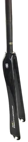 ZiYouao Fahrrad Gabel Carbon-Rennrad-Gabel, 25,4 mm, 1 Zoll, Gabel aus Carbon, Fahrradteile, 700c, Gabeln, 40 mm Versatz, Fahrradzubehör Fahrradgabeln