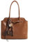 Travistar Handtasche Damen Mittelgroß Shopper Tasche Damen Elegant Schultertasche Damen Kunstleder Tote Bag Tragetasche Retro Henkeltaschen für Arbeit Schule Shopping Weekender