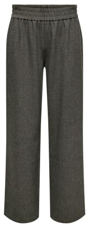 ONLY Damen Onldell Mw Wide Pull-Up Pant TLR Only Female Hose mit Weitem Beinschnitt Onldell Normal Geschnitten Hose mit Weitem Beinschnitt
