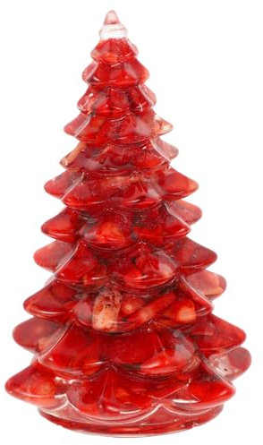 BUGUUYO Decorazione per Albero di Natale in Resina Mini Ornamento da Tavolo per Albero di Natale Decorazione per La Tavola di Casa