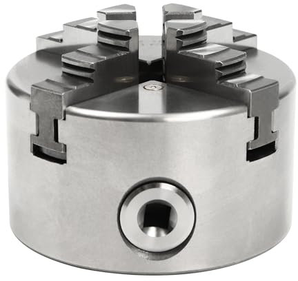 Mandrin Tour A Bois,Mandrin Ensemble De Pinces De Tour Auto Centreur Mandrin Centreur 4 Griffes,Pour Tour,Permet RéAliser Rapidement Travaux Serrage (ø80mm)