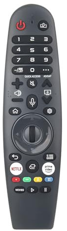 VINABTY Replacement Voice Remote Control Applicable For Antteq MagiQ WebOS TV 2024 Series 22 25 32 42 43 50 55 UHD Smart TV