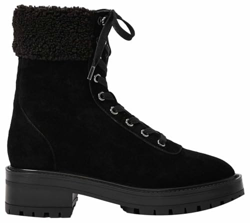 PAIGE Women's Briar Ankle Boot Platform, Black, 7 UK