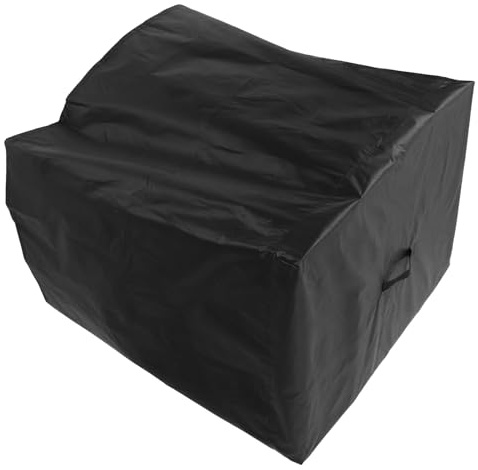 Toyvian Couvercle de Pompe à Sable pour Piscine Hors Sol en Tissu Oxford Noir, Étanche et Résistant à L'humidité, Protection pour Jardins et Équipements de Pompe