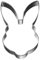 Birkmann 1010721010 Ausstechform Hasenkopf 2,7 cm, Kunststoff, Grau, 7 cm