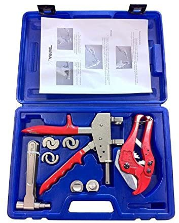 Dipra 93431 Coffret Complet de 3 Pinces pour Tube per, Multicolore