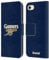 Head Case Designs Officially Licensed Arsenal FC Gunners Blue Crest 2 Leather Book Wallet Case Cover Compatible With Apple iPhone 7/8 / SE 2020 & 2022