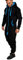 Amaci&Sons Herren Overall Jumpsuit Jogging Onesie Trainingsanzug Camouflage 3004 Schwarz/Türkis M