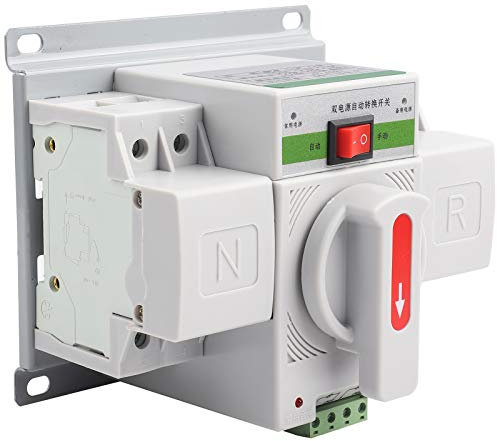 220V Disjoncteur de Commutateur de Transfert Automatique Intelligent à Double Puissance 63A 2P ZGQ1M-63 (63A 2P ZGQ1M-63)