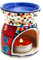 Gall&Zick Aromalampe Duftlampe aus Keramik handbemalt (Village klein Set/2)