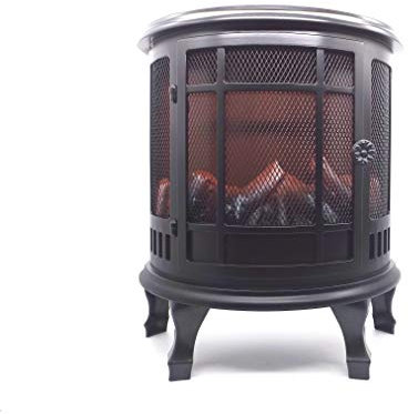 Dekorativer LED-Kamin mit Flammeneffekt