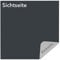 Blechzuschnitt nach Maß aus Aluminium 1,5 mm farbbeschichtet in RAL 7016 (Anthrazitgrau) - einseitig mit Schutzfolie - 10 x 20 cm (100 x 200 mm)