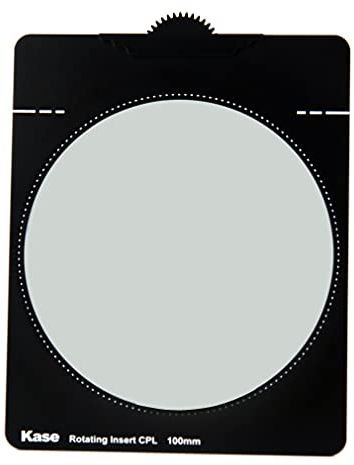 Kase 100 mm rotierender MC CPL Schlitzfilter Schott B270 optischer Glas-Polarisator, mehrfach beschichtet, für 100 x 2 mm Halter