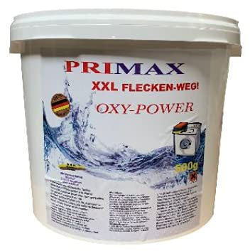 Primax Waschkraftverstärker mit Flecken-Entferner-Kraft, Enzym-Formel, 5kg, Familienpackung im Eimer, Spar-Packung