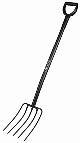 Freund Victoria Ergoline 61530 Fourchette à Compost 5 Dents 28 x 21 cm Longueur 120 cm