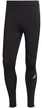 adidas Herren Own the Run Tgt Leggings, Black/Reflective Silver, M EU
