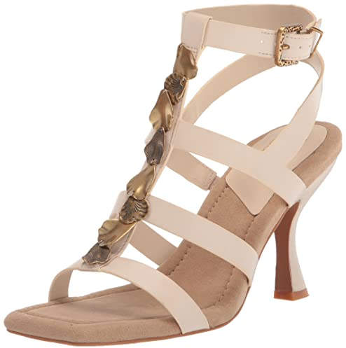 Franco Sarto Damen L-Rine Sandale, cremefarben, 35.5 EU