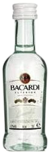 12 × Ron Bacardí Miniatura (Caja de 12 Botellines de 5 cl)