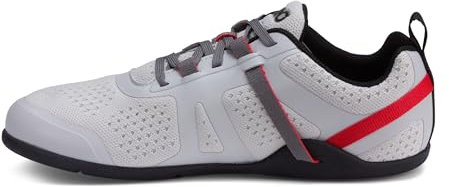 Xero Shoes Herren Prio Neo Freizeitsneaker — Sportlich, Leicht, Leistungsfähige Crosstrainer-Schuhe für Herren — Leises Grau, Größe 43 EU