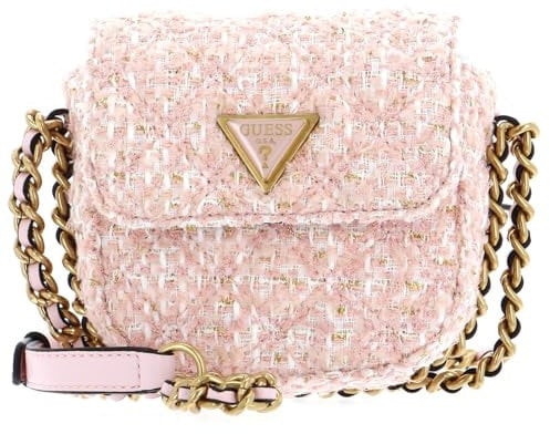 GUESS Giully Micro Mini Crossbody Bag Pale Rose