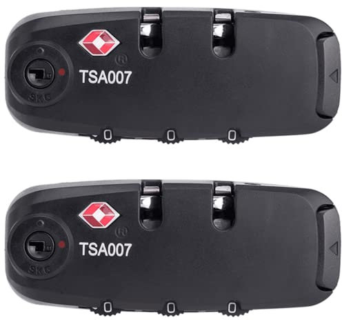 TSA 007 bagagli sicuri 3 cifre combinazione serratura valigia borsa codice lucchetto riparazione YF-S018 #