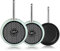 MAGEFESA Nordic Juego 3 Sartenes Inducción 22-26-30 cm, Antiadherente Libre PFOA, Mango Acero Inox. Profesional, Esmalte Exterior Verde, Diseño Vintage Retro, Acero Vitrificado ECO