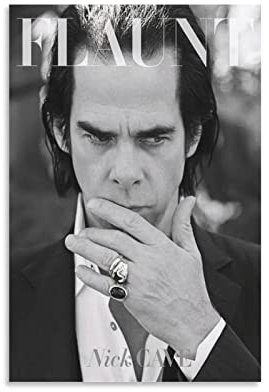 RAAMKA Foto Auf Leinwand Senza Cornice Nick Cave Poster Decorazione Soggiorno Camera da letto Pittura 30x50cm