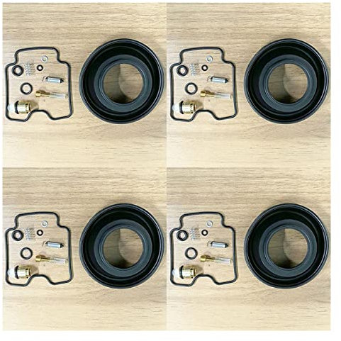 Kit de carburateur Kit de réparation de la reconstruction du carburateur for BSR37 BSR 37 Moto Carberature (Color : 4 Sets)