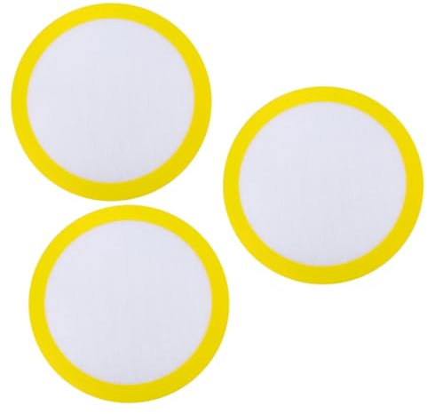Cabilock 3 Piezas Tapete Silicona Para Hornear Tapete Redondo Estera Para Hornear Macarrones Tapete Redondo Silicona Para Hornear Tapete Para Horno Dulce Azúcar Comedor