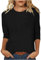 Tshirt Ladies t Shirts Size 14 Ladies tee Shirts Womens Tunic Tops Women Summer Clothes Oversized Gym t Shirt Tshirts Floaty UK Women's Fashion Boat Neck top Tops Size 12 Black