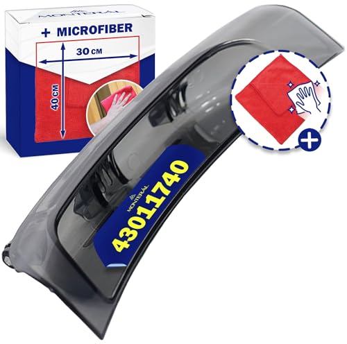 Tirador Puerta de Lavadora 43011740 para Candy para Hoover Cierre Puerta Lavadora - Juego Incluye un Bayeta Microfibra - Garantía de 10 Años - MONTERAL