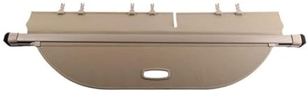 XQNNNBBB Auto Laderaumabdeckung Kofferraum für Toyota RAV4 RAV-4 2013-2017 2018 2019, Laderaumabdeckung Kofferraum Schutz Abdeckung Cargo Cover Ersatz Zubehör,Beige