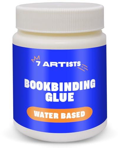 7 Artists Colla per Rilegatura 275 ml Bookbinding Glue | Colla per Rilegatoria | Adesivo Rilegatura