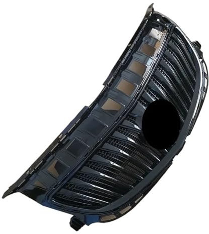 DACOLWZING Compatible con Buick -Regal GS 2014-2016 Opel Insignia, Rejilla de Parachoques de Entrada Delantera de Coche, Parrilla de Carreras(Black)