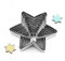 Shirene Moldes para Galletas,10 Piezas Cortadores de árbol de Galletas de Estrella,Cortadores de Galletas,Moldes de Metal de Acero Inoxidable Moldes Reposteria para Cocina,Cumpleaños,Navidad