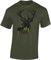 Jäger T-Shirt Männer - Forest Deer - Jagd Tshirt Herren - Geschenk Kleidung Zubehör (Army L)