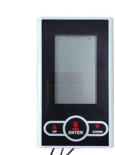 Teksome Indoor Cycle Tachometer, Stationary Cycle Computer Monitor with LCD Display, Indoor Odometer, Apparatus Rudergerät for Home Gym