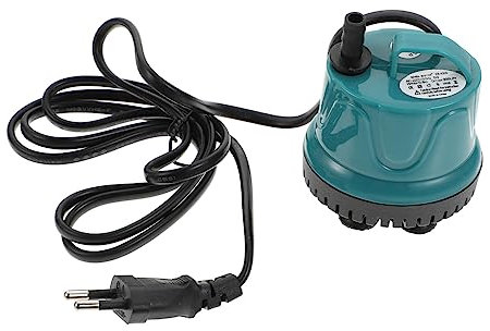 Toddmomy Aquarium-wasserpumpe Umwälzpumpe Tauchwasserpumpe Für Aquarien Fischbecken Garten Teich Terrasse Mit Eu-stecker Und Vier Saugnäpfen Leise Und Einfach Zu Entfernen