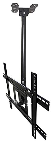 Supporto TV da parete per TV, regolabile, inclinabile, adatto alla maggior parte dei televisori da 32-70 pollici (60-450 cm