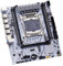 QWEOWW Placa Madre Fit For X99 LGA2011-3 Xeon E5 2680 V4 DDR4 2x8 GB = 16 GB PC4 SATA PCI16x3.0 NVME M.2 for Juegos.
