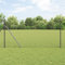Générique Clôture en Treillis Grise 1x10 m Acier,Panneaux de clôture,9.25KG-42004802