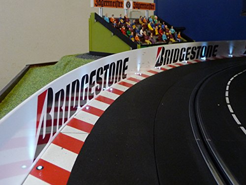 Slotcar LEITPLANKEN Bande 6cm x 200cm für Carrera DIGITAL