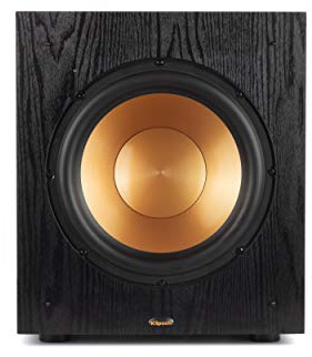 Klipsch Synergy Black Label Sub-100 10” Front-Firing Subwoofer with 150 Watts of continuous power, 300 watts of Dynamic Power, and All-Digital Amplifier for Powerful Home Theater Bass